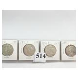 1951 D+S, 52 P+D (4 PIECES)