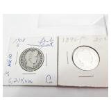 1896-P, 1908-0 BARBER QUARTERS