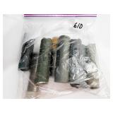 1959-69 MIXED ROLLS JEFFERSON NICKELS MOST FED.