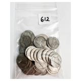 (42) 1942-45 SILVER WAR NICKELS