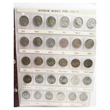 JEFFERSON NICKEL BOOK COMPLETE 1938-74 W/ ALL