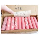 ROLLS PENNIES- (24) 1981-P, (18) 1982 + OTHER