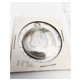1892 COLUMBIAN EXPOSITION LOVE TOKEN