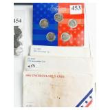 1976, 79, 84 MINT SETS W/ 1999-D STATE QUARTERS