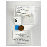 1909 SVDB SENT TO NGC BUT RESIDUE ON UNGRADED