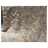 KING SIZE QUILTED COMFORTER VERY CLEAN