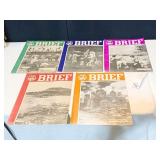 7TH AFF BRIEF MAGAZINES 1944 - 5 ISSUES GOOD