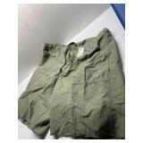 NEW J. CREW 36 W SHORTS GREEN 54.00 TAG
