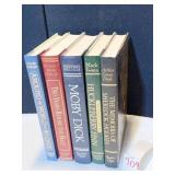 LEATHER BINDING READERS DIGEST 5 BOOKS MOBY DICK,