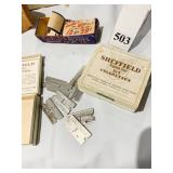 GEM RAZORS BLADES IN ORIGINAL BOX, 2 SHEFFIELD