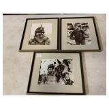 THREE VINTAGE PRINTS