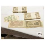 50 CENTAVO AND ONE CENTAV0 APPROX. 100 EACH PER