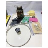 HAND PAINTED CREAM CONTAINER