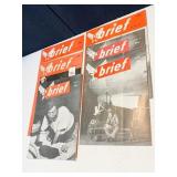 BRIEF MAGAZINE 6 ISSUES NOV. 1944, JAN. 45 & FEB.