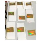 9 STAR TREK GALAXY CLASS STAR SHIP 05H GOLD CARDS