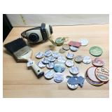 DIRECTIONAL COMPASS, BUTTONS, EAR PROTECTIONS,