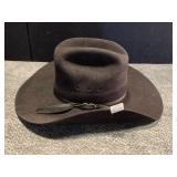 NEW BEAVER WESTERN STYLE HAT, 4X 100% FUR,