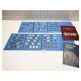 COIN BOOKS 2 PARTIAL FULL ROOSEVELT DIMES 65 &