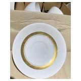 GRINDLEY CHINA FULL SERVICE FOR 6 UNUSED .