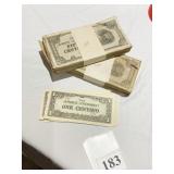 50 CENTAVO AND ONE CENTAV0 APPROX. 100 EACH PER