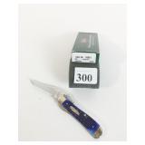 CASE #02821 RUSS LOCK BLUE NOB