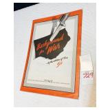 BACKGROUND OF THE WAR-TORN MISSING PIECE ON BACK