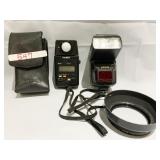 MINOLTA AUTO METER #453009, SUN PACK FLASH UNIT