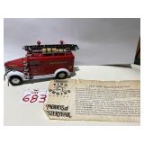 DIECAST MATCHBOX FIRE TRUCK