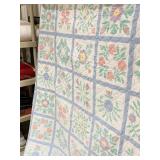 TWIN SZ. MACHINE MADE QUILT