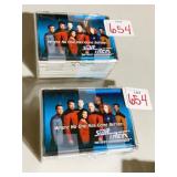 STAR TREK 1-120 CARDS 2 SETS 1992