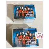STAR TREK 1-120 CARDS 2 SETS 1992