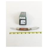 CASE #08135 CANOE PERSIMMON ORANGE NOB