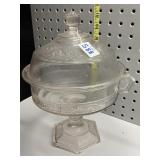 VENUS ROYAL COMPOTE W/ LID 11.5" H X 9" W