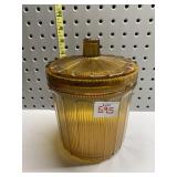 AMBER TABACCO JAR