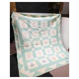 DUTCH GIRL QUILT AS FOUND