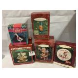 5 HALLMARK ORNAMENTS