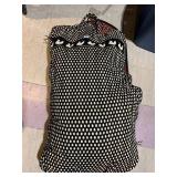 VERA BRADLEY ROOSTER MOTIF DOUBLE ZIPPER SIDE