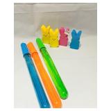 4 BUBBLE BUNNIES AND LONG BUBBLE STICKS
