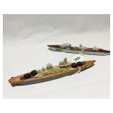 1976 LESNEY MATCHBOX SHIP, TOOTSIE BATTLESHIP