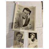 TWO STUDIO CARDS AND AWARD