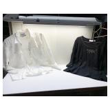 COLUMBIA SHIRT, XL DRESSES, ETC.