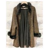 GERMAN MADE M PETER LUFT LTD. FUR COLLAR