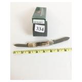 CASE #05710 CANOE BRNT AMBER NOB