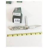 CASE #06308 TRAPPER NATURAL LOGO NOB