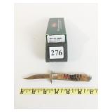 CASE #06962 CHEETAH CUB NEW BLACK NOB