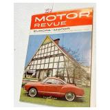 MOTOR REVUE 1964 SLIGHT EDGE DAMAGE ON BINDING
