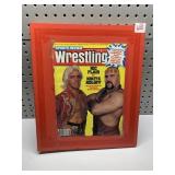 WRESTLER SCRAP BOOK BRETT SWAYER AUTOGRAPH