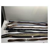BELTS INCLUDING 38" LEATHER MEN
