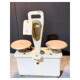 MOJONNIER BUTTER PRINT SCALE NO 1553 10 LBS.