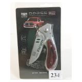 DODGE FROST CUTLERY RAM POCKET KNIFE NEW SEALED
